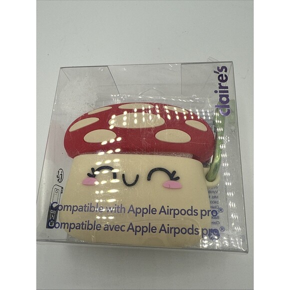 Super Cute Mushroom Shaped Airpod Case - Picture 3 of 8